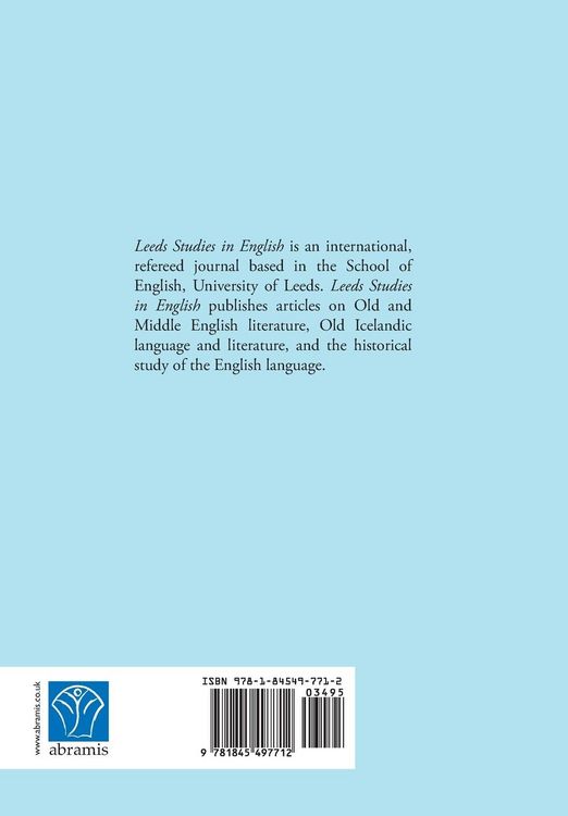 Produktbild: Leeds Studies in English 2018