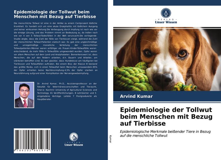 Produktbild: Epidemiologie der Tollwut beim Menschen mit Bezug auf Tierbisse