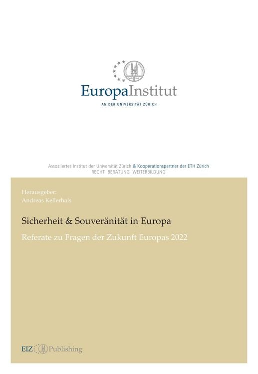 Produktbild: Sicherheit & Souver&auml;nit&auml;t in Europa