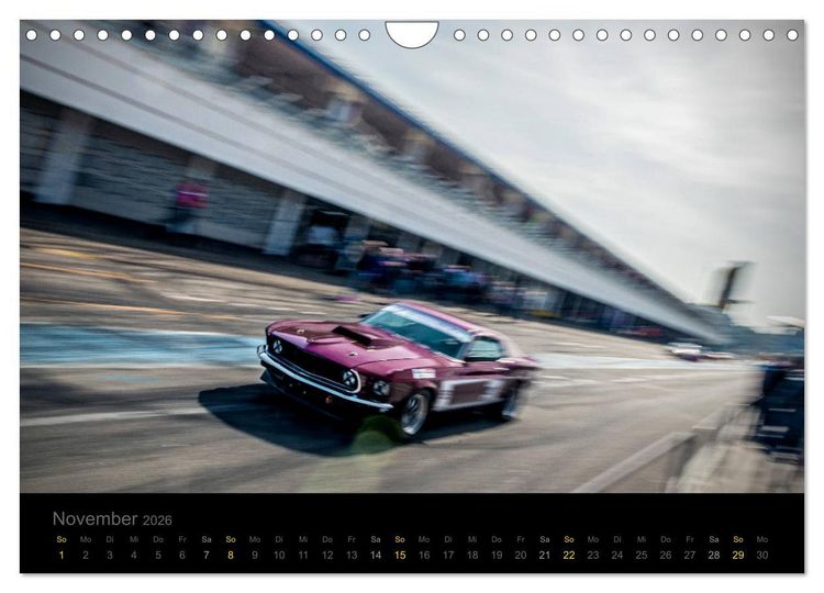 Produktbild: Flying Ford Mustang (Wandkalender 2026 DIN A4 quer), CALVENDO Monatskalender