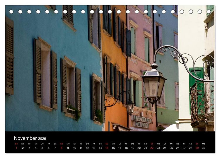 Produktbild: Gardasee / CH-Version (Tischkalender 2026 DIN A5 quer), CALVENDO Monatskalender