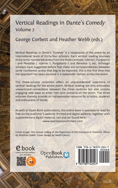 Produktbild: Vertical Readings in Dante's Comedy