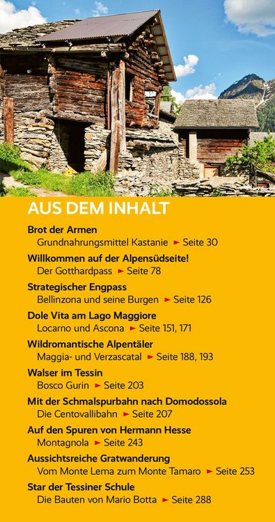 Produktbild: TRESCHER Reisef&uuml;hrer Tessin