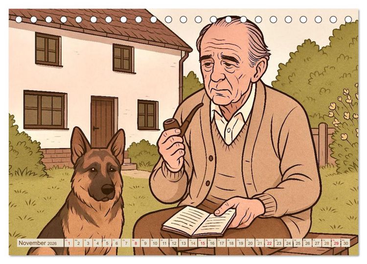Produktbild: Heinrich B&ouml;ll (Tischkalender 2026 DIN A5 quer), CALVENDO Monatskalender