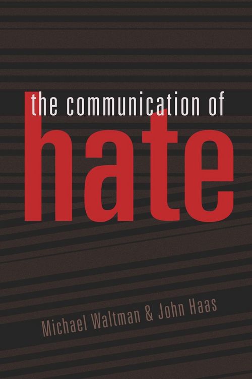 Produktbild: The Communication of Hate