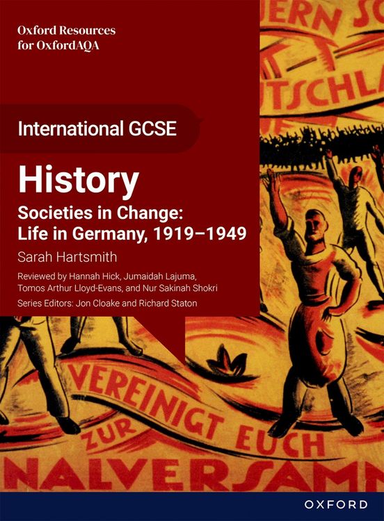 Produktbild: OxfordAQA International GCSE History (9245): Societies in Change: Life in Germany, 1919-1949 Student Book
