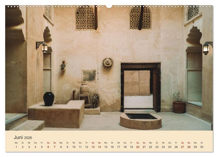 Produktbild: OMAN - Orientperle (Wandkalender 2026 DIN A2 quer), CALVENDO Monatskalender