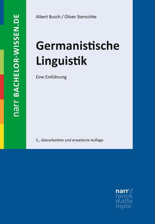 Produktbild: Germanistische Linguistik