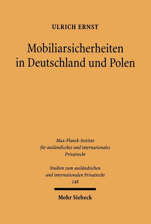 Produktbild: Mobiliarsicherheiten in Deutschland und Polen