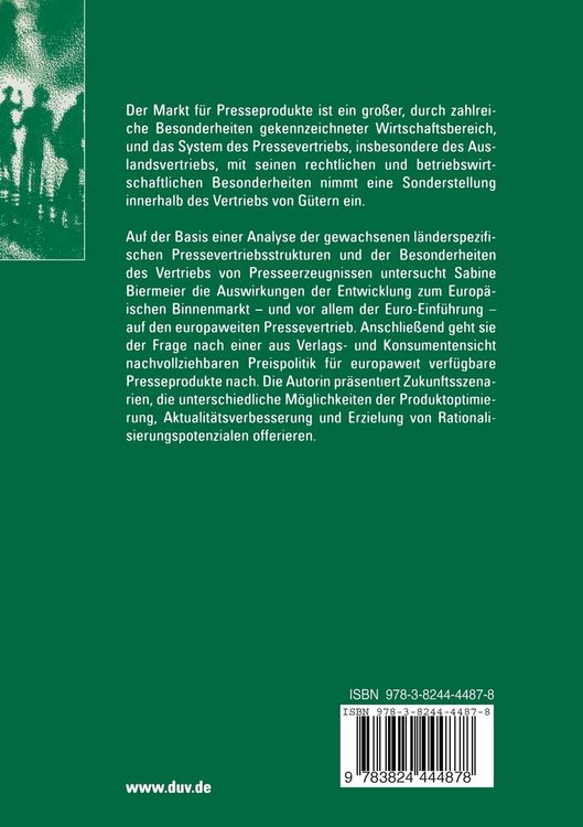 Produktbild: Pressevertrieb in Europa