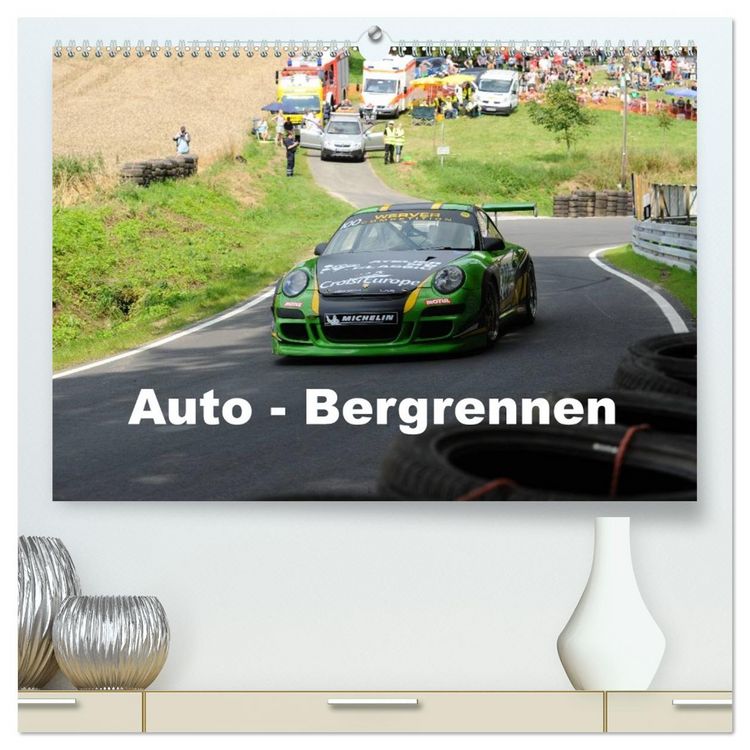 Produktbild: Auto - Bergrennen (hochwertiger Premium Wandkalender 2026 DIN A2 quer), Kunstdruck in Hochglanz