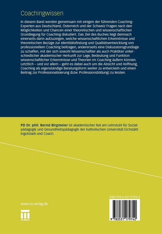 Produktbild: Coachingwissen