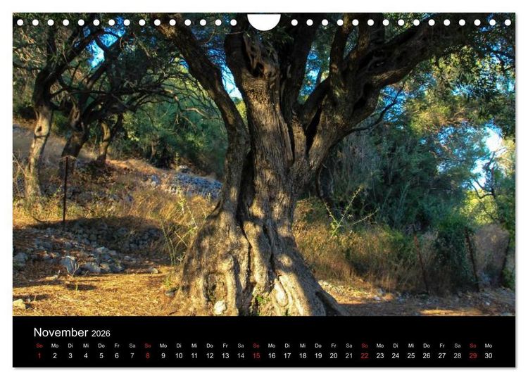 Produktbild: Korfu - Kerkira (Wandkalender 2026 DIN A4 quer), CALVENDO Monatskalender
