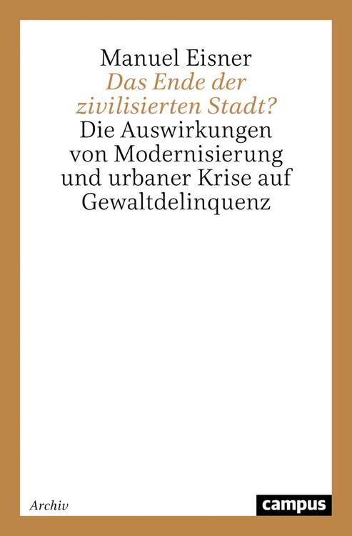 Produktbild: Das Ende der zivilisierten Stadt?