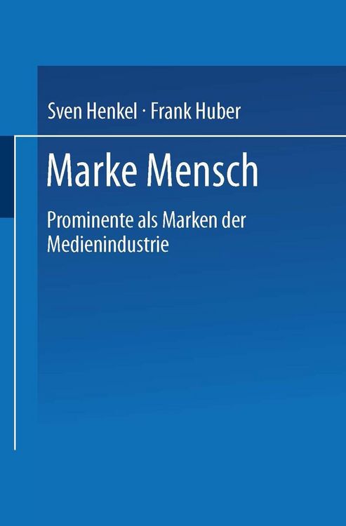 Produktbild: Marke Mensch