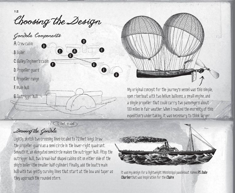 Produktbild: Professor Jonathan T. Buck's Mysterious Airship Notebook