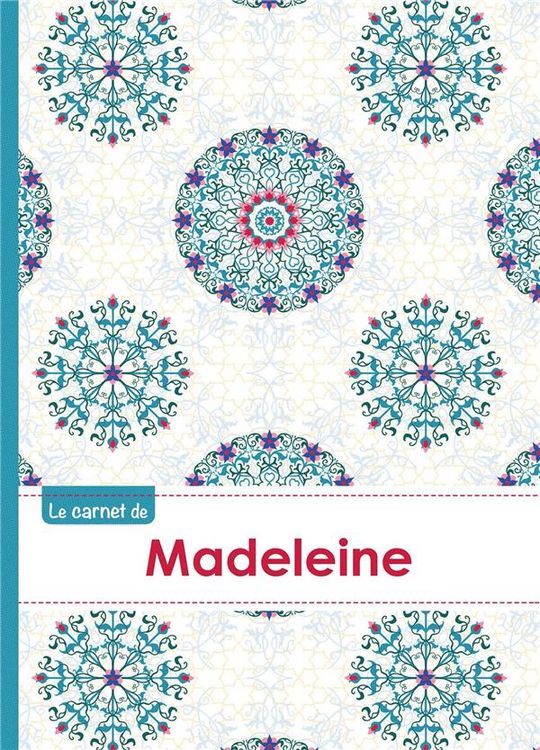 Produktbild: Le carnet de madeleine lignes,