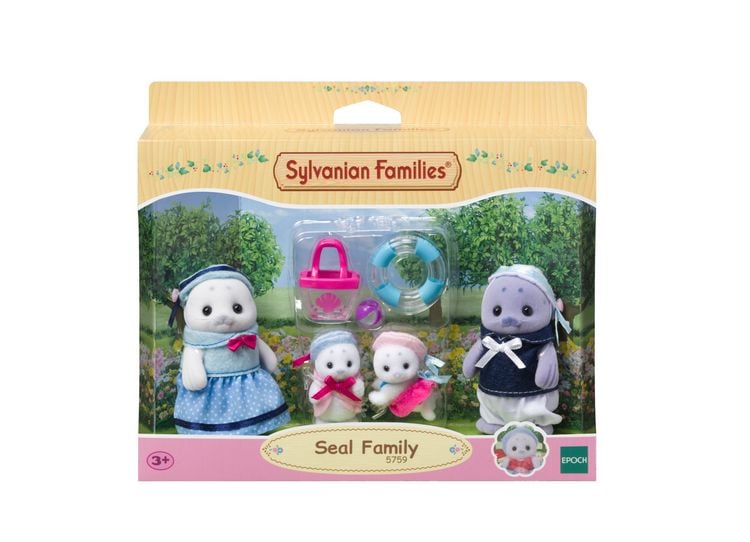 Produktbild: Sylvanian Families 5759 - Seal Family, Robben Familie