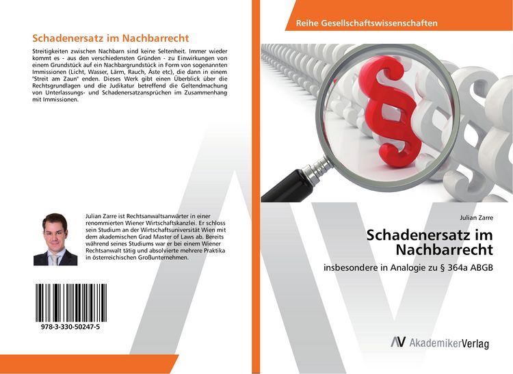 Produktbild: Schadenersatz im Nachbarrecht