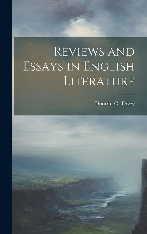 Produktbild: Reviews and Essays in English Literature