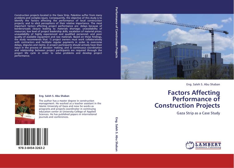 Produktbild: Factors Affecting Performance of Construction Projects