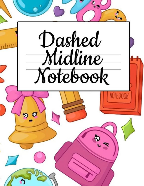 Produktbild: Dashed Midline Notebook
