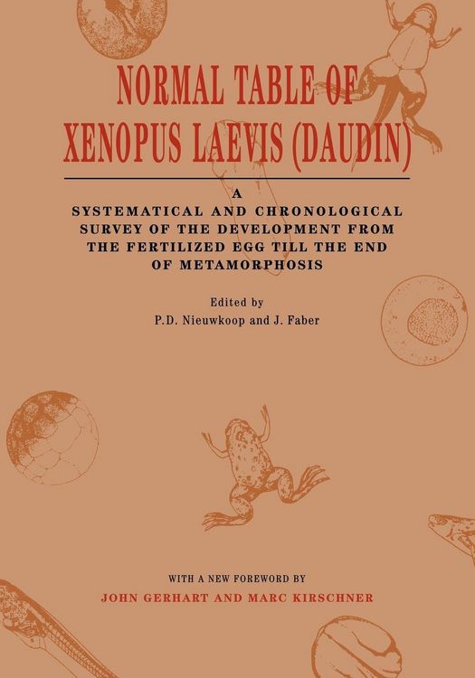 Produktbild: Normal Table of Xenopus Laevis (Daudin)