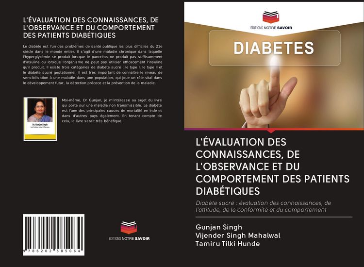 Produktbild: L'&eacute;valuation des Connaissances, De L'observance Et Du Comportement des Patients Diab&eacute;tiques