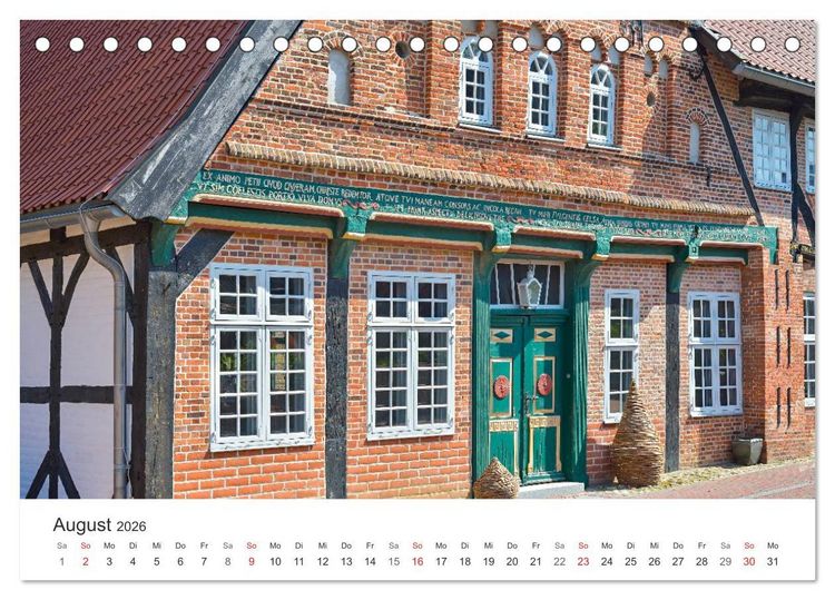 Produktbild: 750 Jahre Meldorf (Tischkalender 2026 DIN A5 quer), CALVENDO Monatskalender