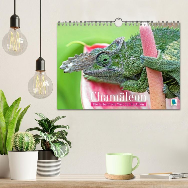 Produktbild: Cham&auml;leon: Die farbenfrohe Welt der Reptilien (Wandkalender 2027 DIN A4 quer), CALVENDO Monatskalender