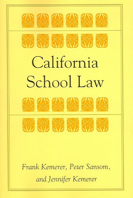 Produktbild: California School Law