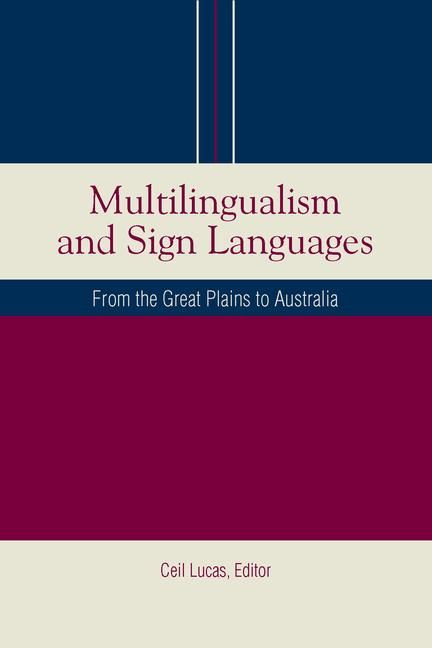 Produktbild: Multilingualism and Sign Languages