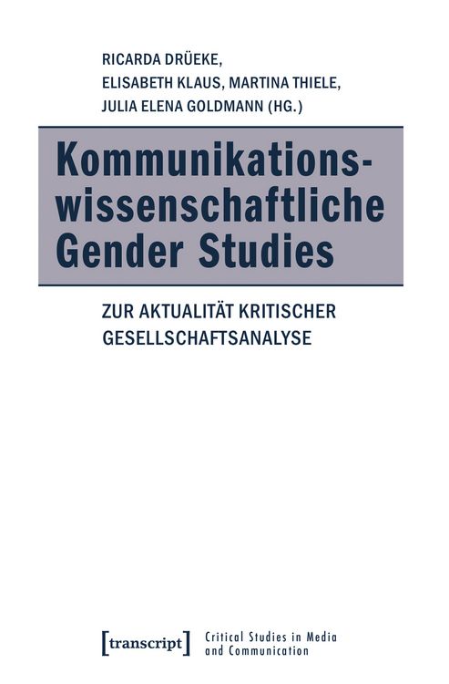 Produktbild: Kommunikationswissenschaftliche Gender Studies