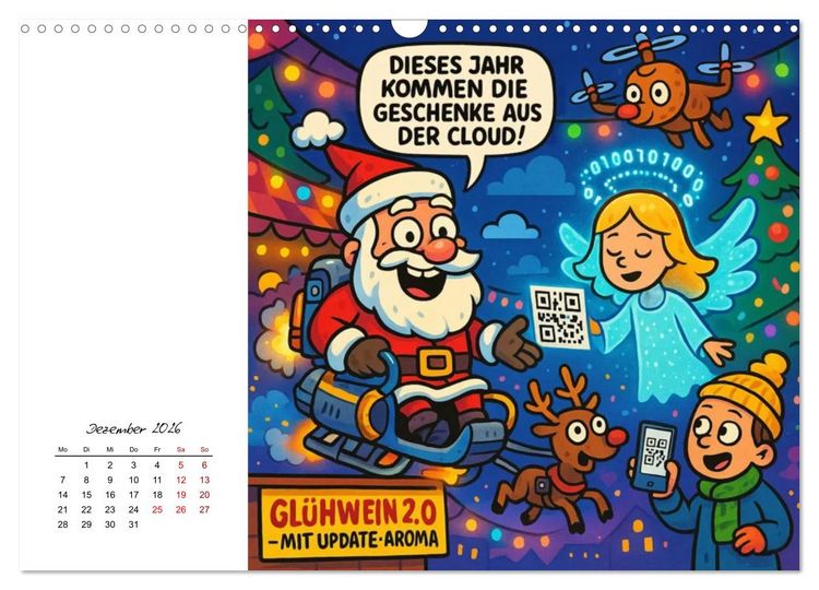 Produktbild: Job-Chaos total - voll Panne, voll verpeilt (Wandkalender 2026 DIN A3 quer), CALVENDO Monatskalender