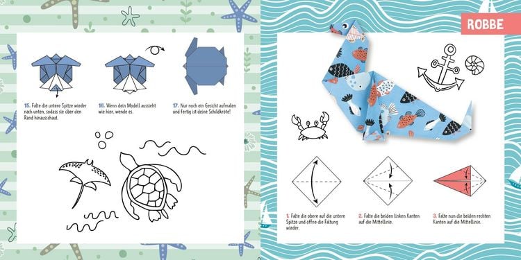 Produktbild: 88 x Origami Kids &ndash; Unter Wasser