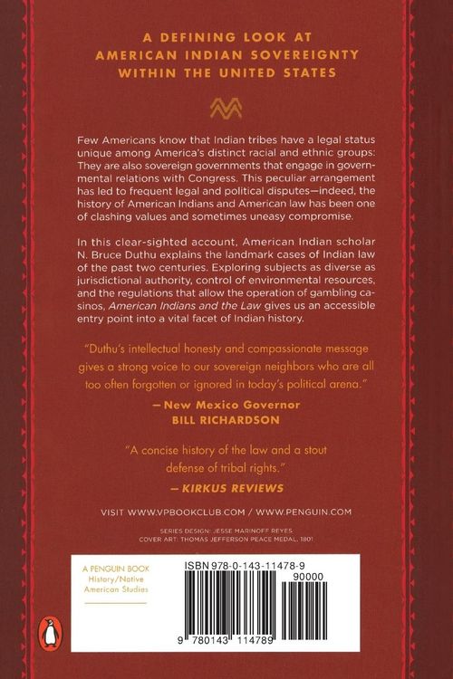 Produktbild: American Indians and the Law
