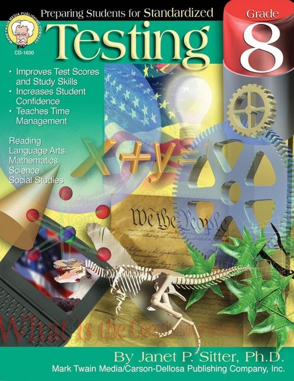 Produktbild: Preparing Students for Standardized Testing, Grade 8