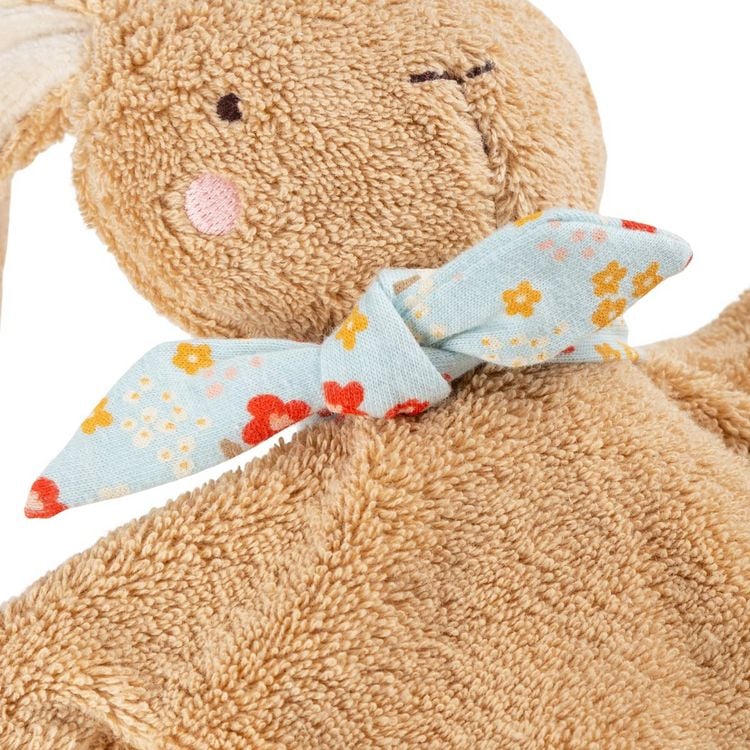 Produktbild: Sigikid 31268 - Baby Schnuffeltuch Hase, braun, Baumwollfrottee, Farmhouse Family