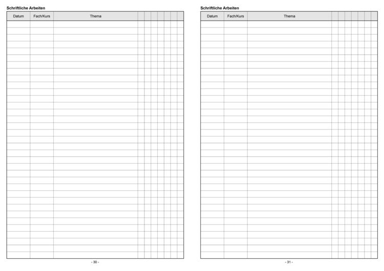 Produktbild: Klassenbuch "Standard", Umschlagfarbe: gelb