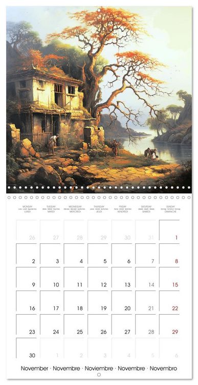 Produktbild: Scenes of Ancient Greece (Wall Calendar 2026 12 &times; 12 Inch) CALVENDO 12 Month Wall Calendar