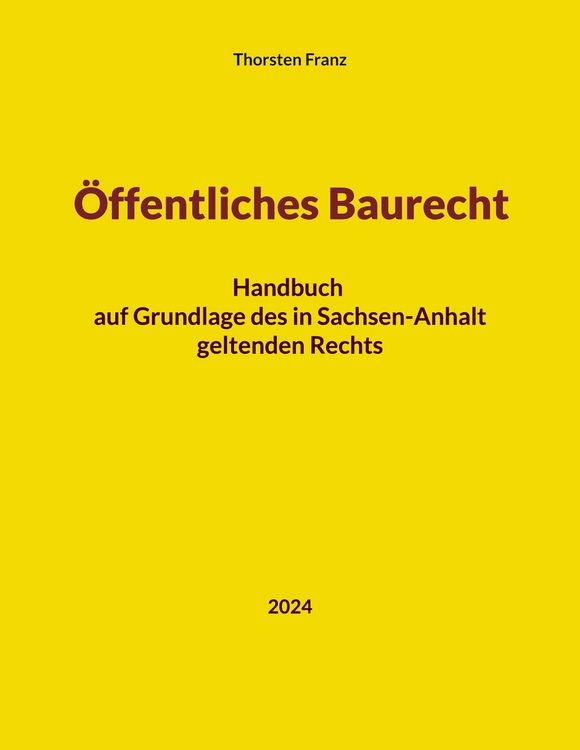 Produktbild: &Ouml;ffentliches Baurecht