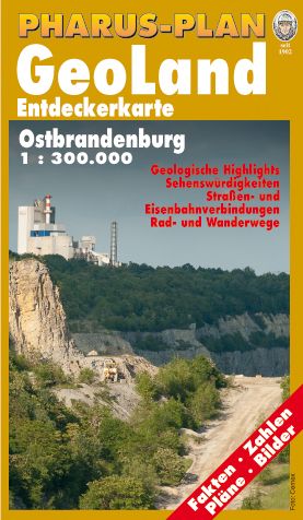 Produktbild: Pharus-Plan GeoLand. Entdeckerkarte Ostbrandenburg 1 : 300.000.