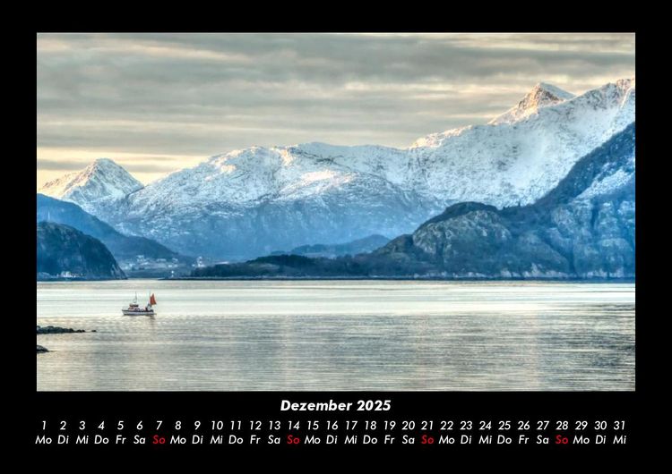 Produktbild: Bergige Welten 2025 Fotokalender DIN A3