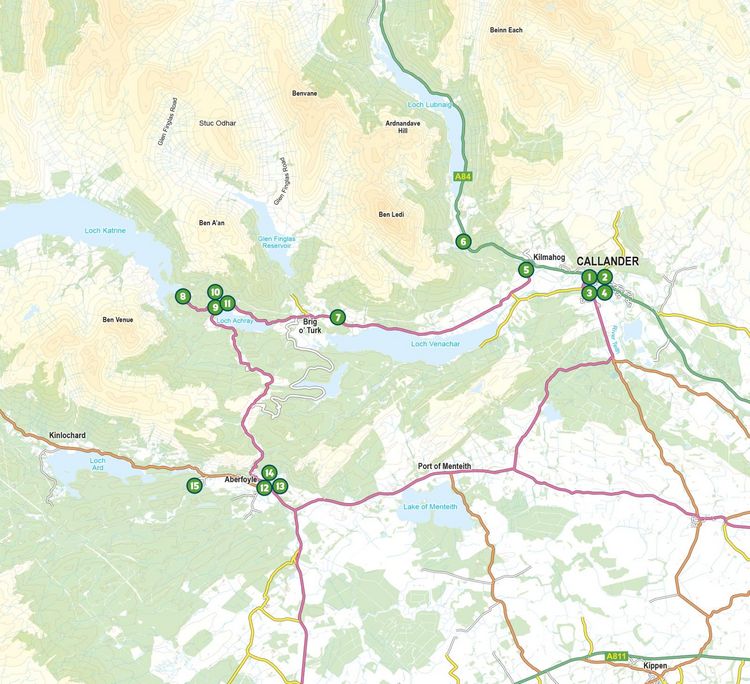 Produktbild: 15 Short Walks in the Trossachs - Callander and Aberfoyle
