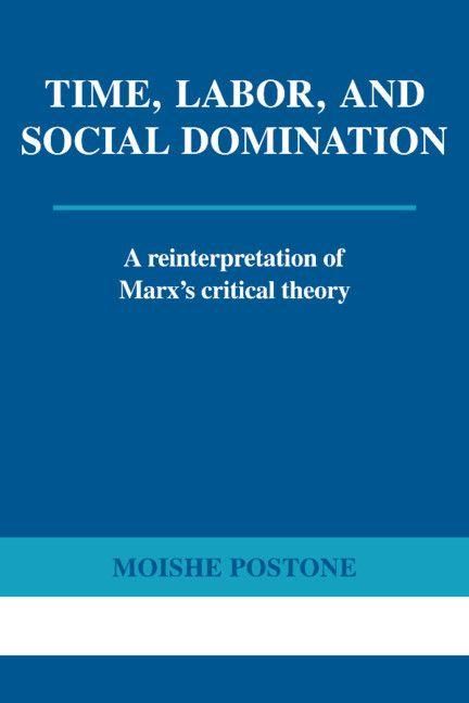 Produktbild: Time, Labor, and Social Domination