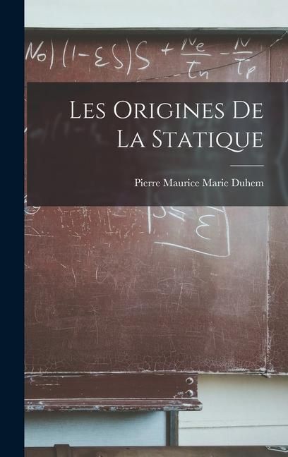 Produktbild: Les Origines de la Statique