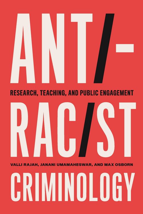 Produktbild: Anti-Racist Criminology