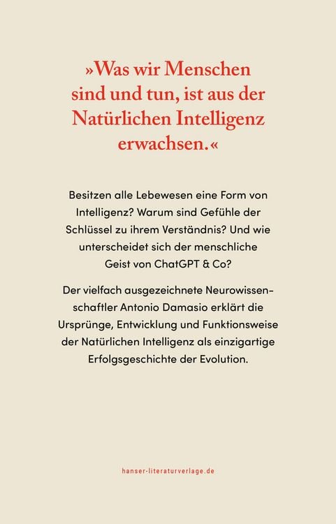 Produktbild: Nat&uuml;rliche Intelligenz und Bewusstsein in Zeiten von KI
