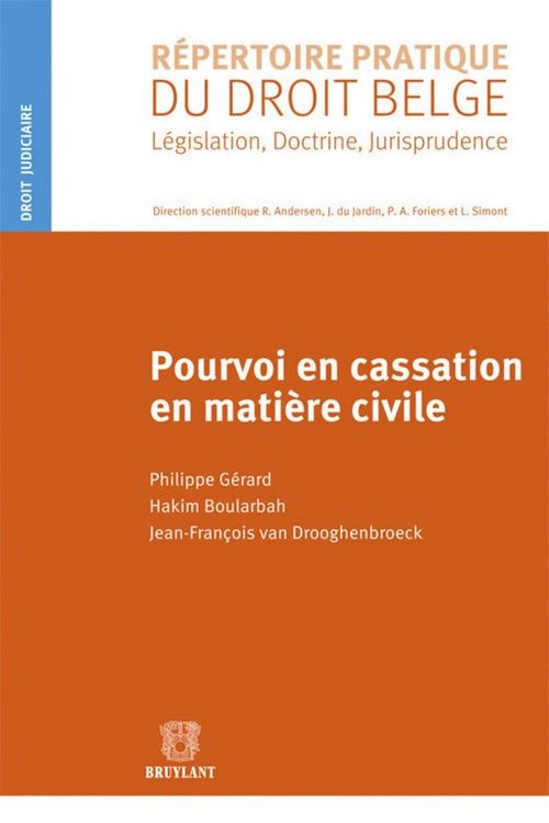 Produktbild: Pourvoi en Cassation en Matiere Civile