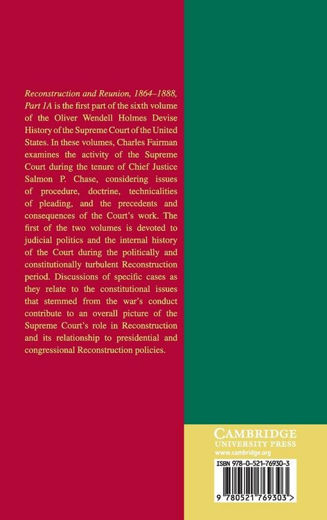 Produktbild: History of the Supreme Court of the United States